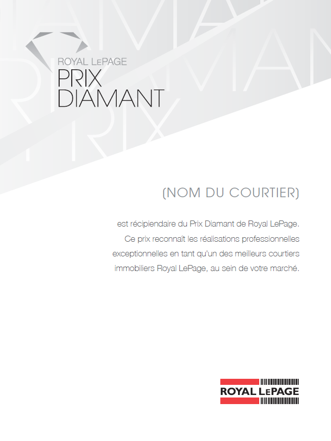 MISE A JOUR L'ATTESTATION DIAMANT