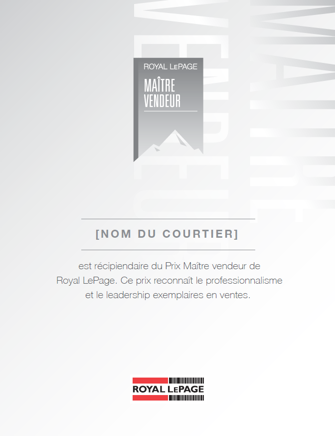 MISE A JOUR MAITRE VENDEUR