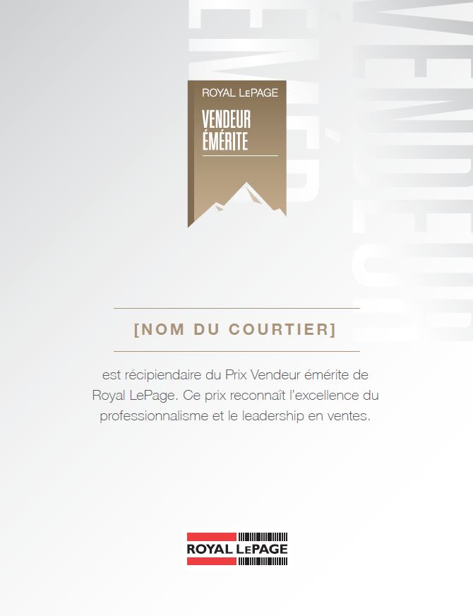 MISE A JOUR VENDEUR EMERITE